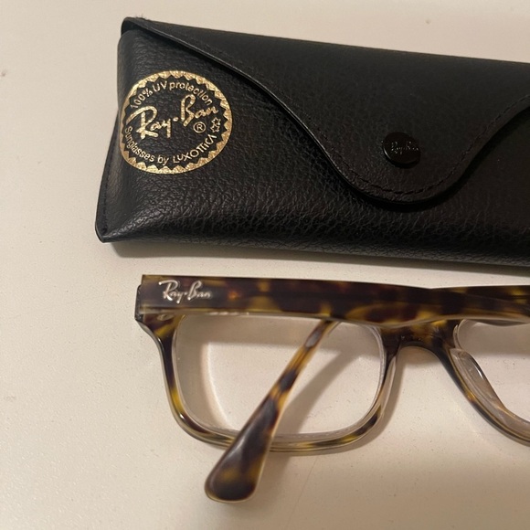 High quality Ray-Ban eyeglasses with strong frame brown and black - Picture 3 of 12
